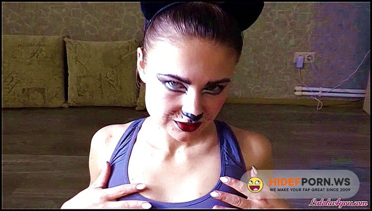 Laloka4you - Sexy Kitty Sensually Blowjob Big Dick And Gets Cum In Mouth Instead Of Milk [FullHD 1080p]