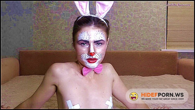 Laloka4you - Sexy Bunny Gently Sucks Best Friend s Huge Dick [FullHD 1080p]