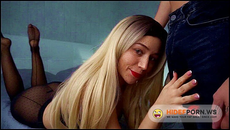 Alice Redlips - Bitch in Pantyhose Loves to Swallow a Big Hard Cock [FullHD 1080p]