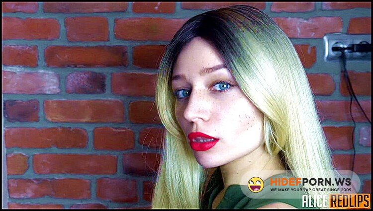 Alice Redlips - Crazy Blond was Fucked Deep in her Throat cum in Throat [FullHD 1080p]