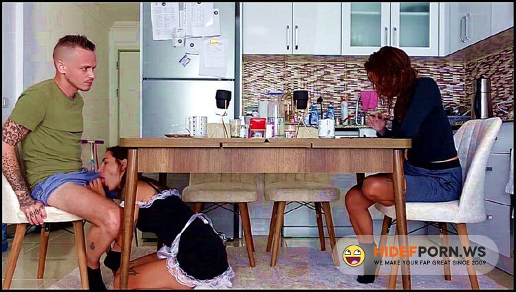 Ghomestory - Fucked the housekeeper in front of his wife Very HOT SLUT [FullHD 1080p]