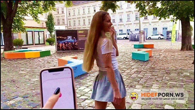 Mary Rock - Lovense Lush control of my stepsister in public place People catch us on the street [FullHD 1080p]
