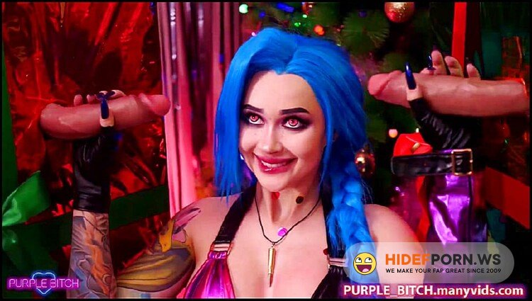 OnlyFans.com - Purple Bitch - X-mas Glory Hole for Jinx [FullHD 1080p]