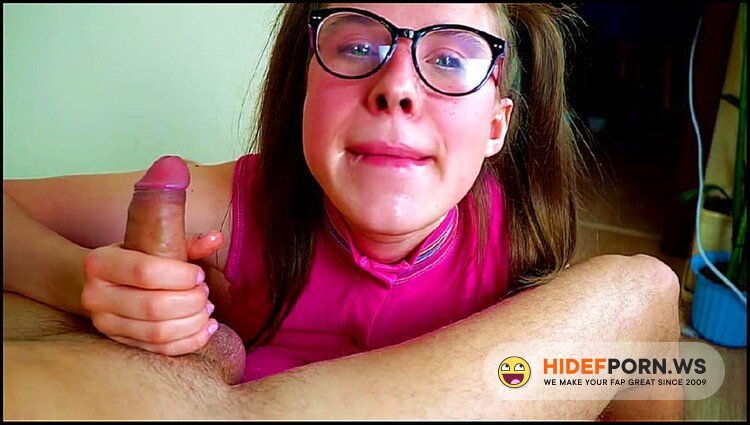 DickForLily - Teach the schoolgirl to deep Blowjob cum in her mouth - ORAL Creampie [FullHD 1080p]