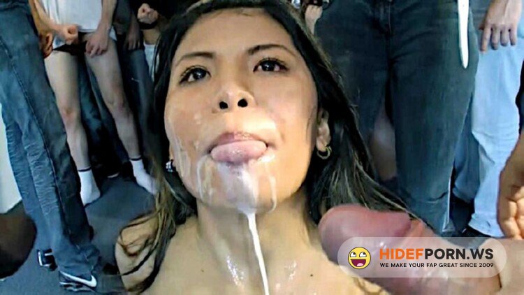 French-Bukkake.com/MariskaX.com - Thai-Teena - Mega Bukkake - Part 1-2 [FullHD 1080p]