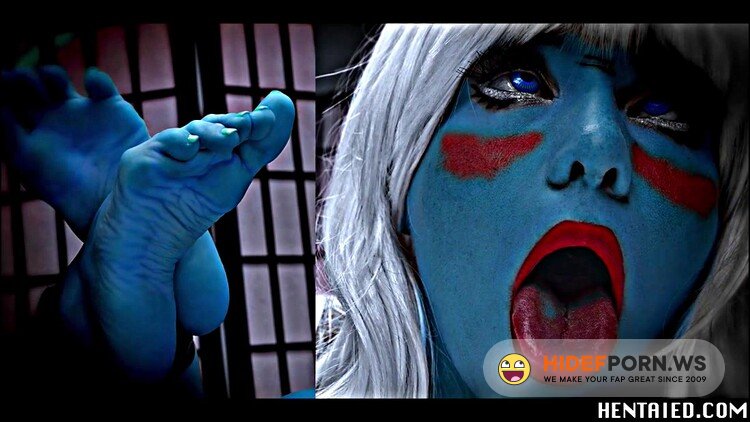 Hentaied - Unknown - JOI - Red Pussy Blue Alien [HD 720p]