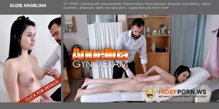 Gyno-X.com - Suzie Angelina - 22 years girl gyno exam [HD 720p]