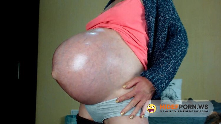Manyvids.com - Mila Mi aka Illegallymilk. - Extreme Preggo Belly Show And Tell [FullHD 1080p]