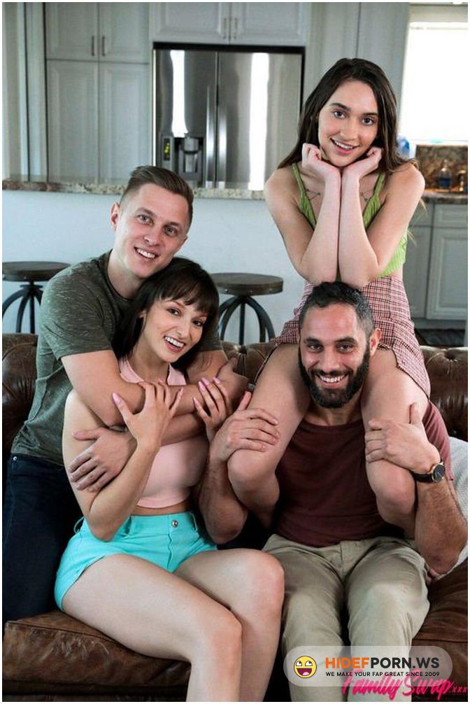 FamilySwap.xxx/Nubiles-Porn - Lexi Luna, Sera Ryder - Bad Dad Jokes Lead To Swap Family Sex [FullHD 1080p]