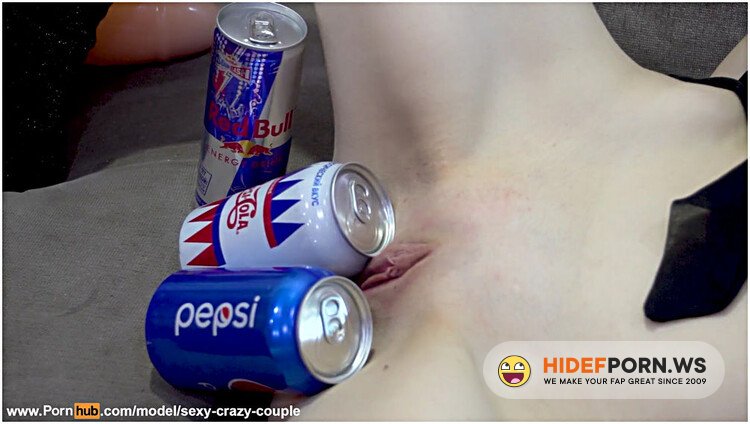 OnlyFans My wife trains stretching her pussy with soda can and coffee can [FullHD 1080p]