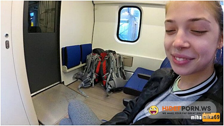 ModelHub Real Public Blowjob in the Train | POV Oral Creampie by MihaNika69 [FullHD 1080p]