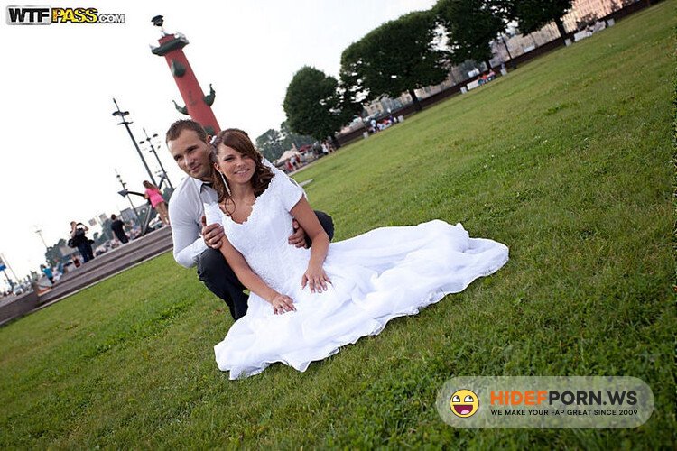 hardfuckgirls.com/wtfpass.com - Madelyn - Outdoor hardcore after the wedding [SD 432p]