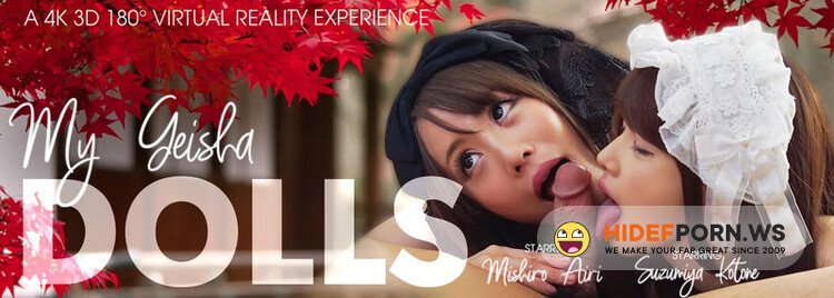 VRbangers.com - Mashiro Airi, Suzumiya Kotone - My Geisha Dolls [UltraHD/2K 1920p]
