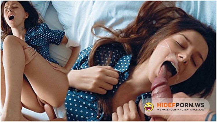 PornHub - Julie Jess - Schoolgirl Caught Watching Porn Gets Load On Face [FullHD 1080p]
