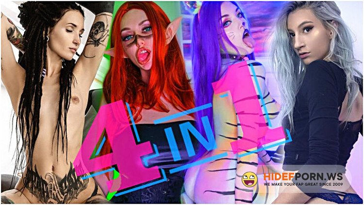 ManyVids - Amber Hallibell, Keoki Star, Rainbowslut, MissHowl - CandyLand 4 in 1! Hot Solo Bundle [UltraHD 4K 2160p]