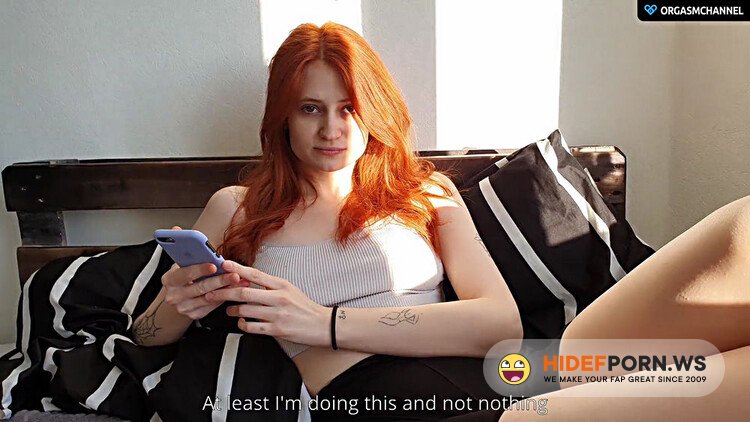 OnlyFans - OrgasmChannel - Fucked a Red-Haired Beauty With The Help Of An IQ Test [FullHD 1080p]