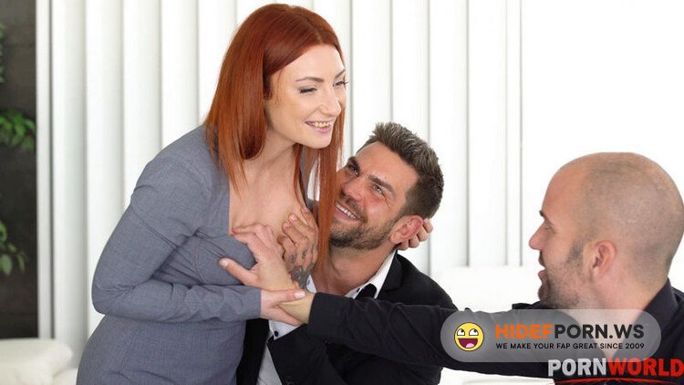 PornWorld.com - Lucia Fernandez - Busty Slut Secretary Lucia Fernandez DP’d by Two Stud Colleagues GP2283 [HD 720p]