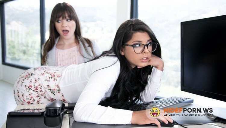 GirlsWay.com - Alison Rey, Gina Valentina (Lady Boss: The IT Nerd ) [Full HD 1080p]
