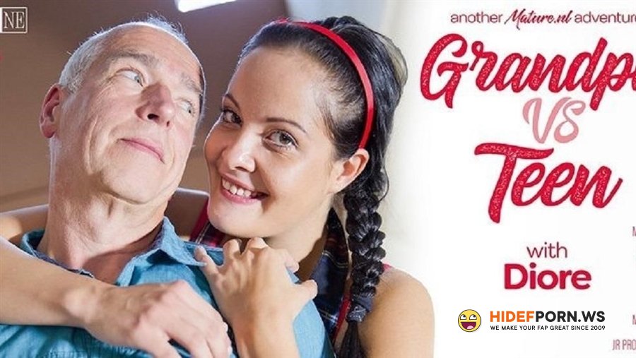 Mature - Diore - Horny Old Grandpa Bumps Into A Naughty Teen And They End Up Having Sex! [2023/FullHD]