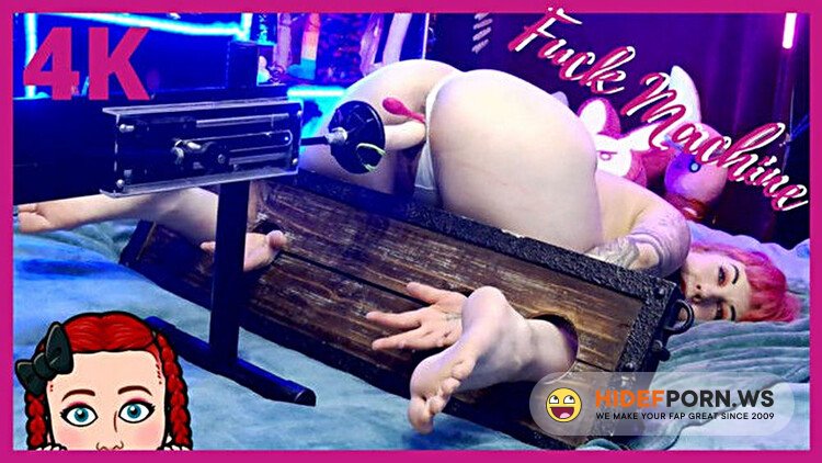 PornHub.com - Fucking Machine Fuck Submissive Girl Who Is Locked In Pillory [FullHD 1080p]