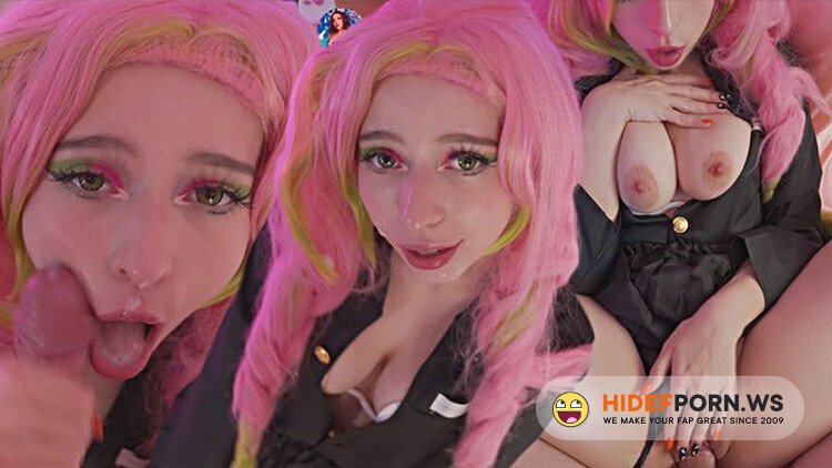 ModelHub - Demon Slayer Mitsuri Kanroji Enjoy Cock In Her Holes And Get Huge Facial [FullHD 1080p]