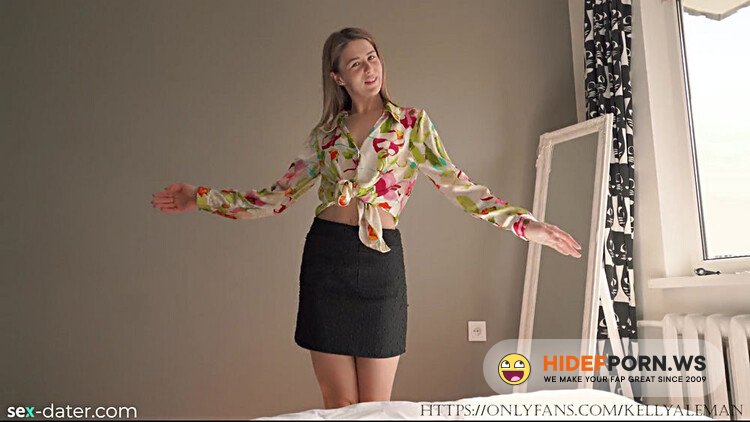 ModelHub - Kelly Aleman - Sexy Kissing With Hot Teen In Skirt! Pulled Panties Back And Cum On My Pussy 4K [FullHD 1080p]