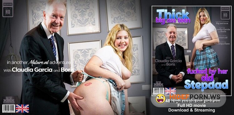 Mature.nl - Claudia Garcia (EU) (19) - Curvy big ass teen Claudia Garcia fucking her way older stepdad [Full HD 1080p]