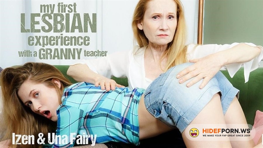 Mature - Izen - Teen Una Fairy Gets Her First Lesbian Experience From Her Granny Teacher Izen [2023/FullHD]