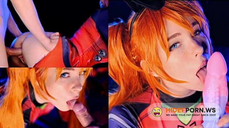 PornHub.com - Hot Slut Asuka Langley. Sloppy Blowjob And Pussy Creampie - MollyRedWolf [FullHD 1080p]