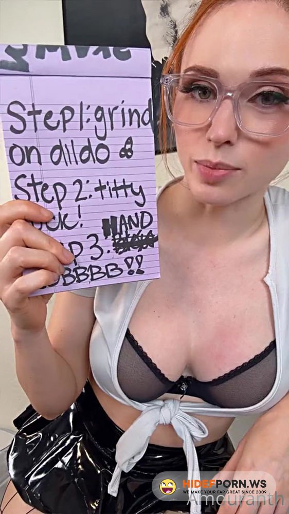 Onlyfans.com - Amouranth Sex Ed Teacher Dildo Play VIP Video Leaked [FullHD 1080p]