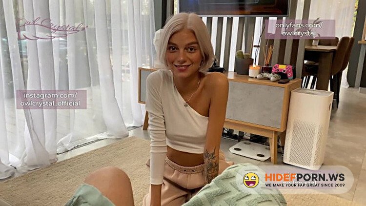 PornHub.com - Owl Crystal - Had To Suck a Big Dick To Play Cyberpunk 2077. Blowjob Week [FullHD 1080p]