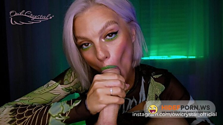 PornHub.com - Owl Crystal - Slobbery Blowjob From Green Dragon [FullHD 1080p]
