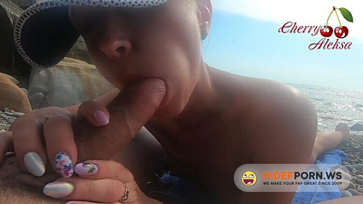 PornHub.com - Blonde Sex On The Beach. Sucking And Fucking In The Ass Cherry Aleksa [FullHD 1080p]