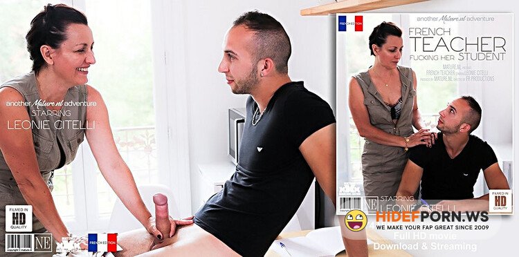 Mature.nl - Leonie Citelli (EU) (42) - French teacher fucking her student [Full HD 1080p]