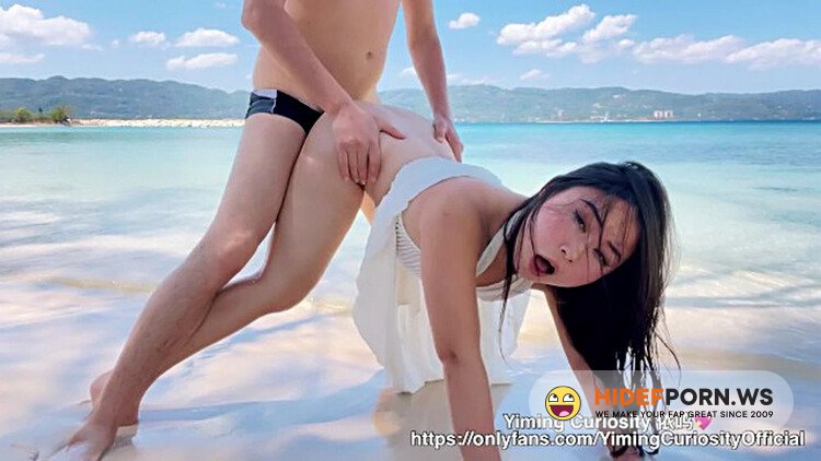PornHub - YimingCuriosity - Caribbean SEX VLOG Rough Doggy On Beach Asian Chinese Amateur Public Outdoor [FullHD 1080p]