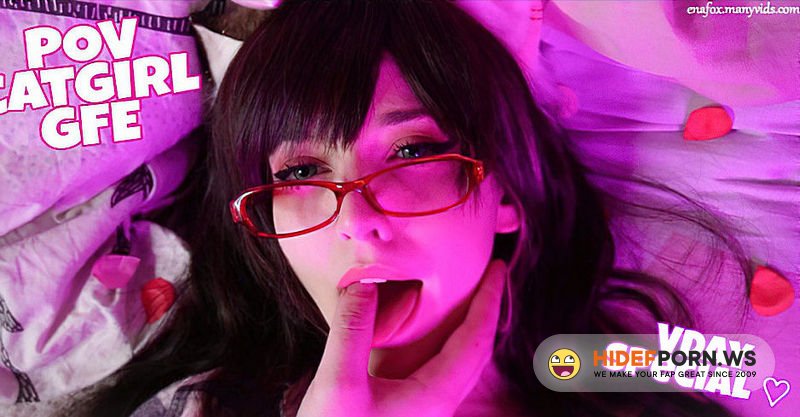 ManyVids.com - Enafox - You Pleasure Your Catgirl GF On V - Day [FullHD 1080p]