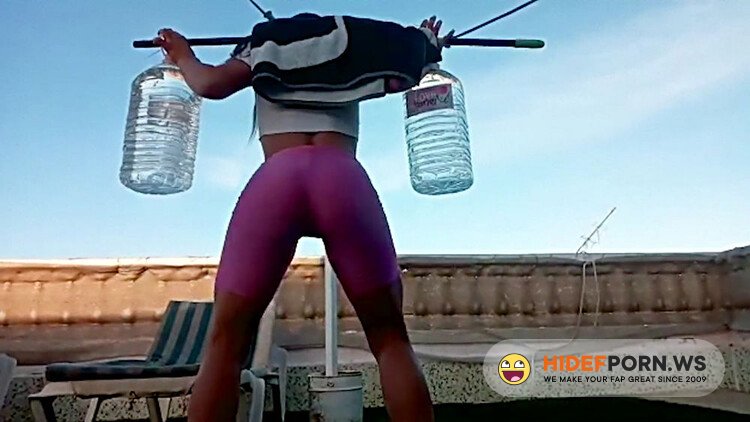 LetsDoeIt - Big Booty Girl Opens Her Ass And Pussy In Solo Action [FullHD 1080p]