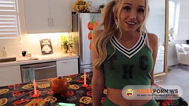 Onlyfans - Gwen Gwiz Trick Or Treat Fucking Porn Video [HD 720p]