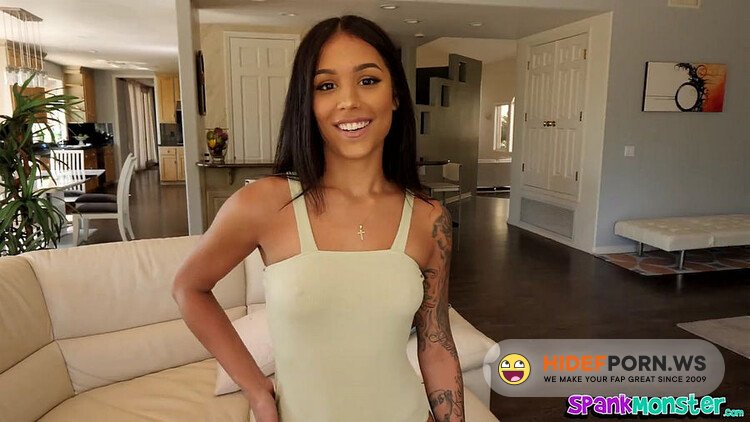 SpankMonster.com - Camila Cortez (Petite Columbiana Newbie Camila Cortez Unexpected Booking) [FullHD 1080p]