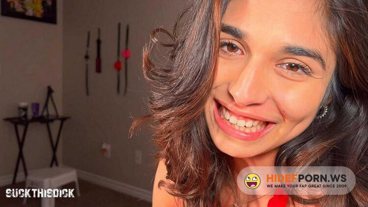 SuckThisDick.com/HobyBuchanon.com - Reina Rae: Latina Teen Newcomer Reina Rae Teary Eyed Blowjob, Hard Fuck [FullHD 1080p]