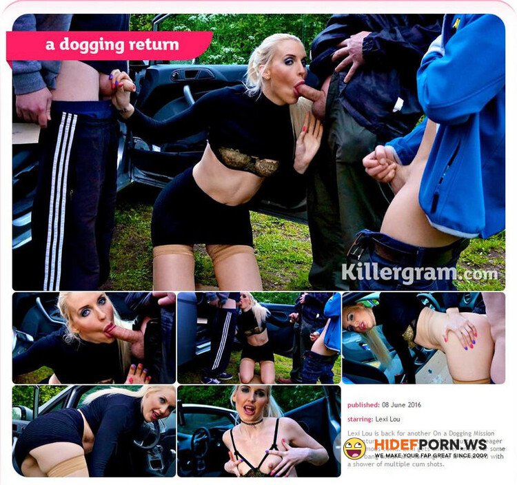 OnADoggingMission.com/Killergram.com - Lexi Lou a Dogging Return [HD 720p]