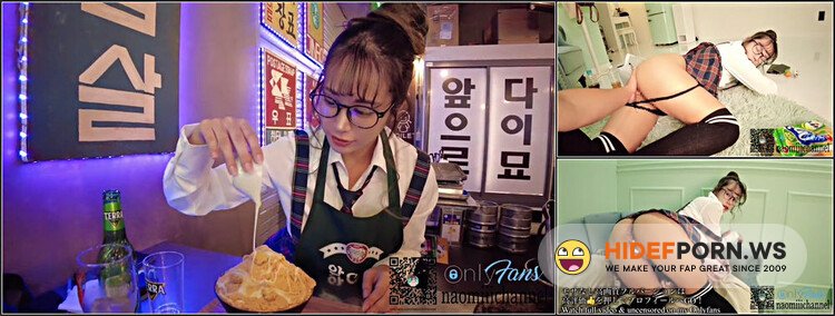 Naomiii hub - Creampie facial gonzo with obedient Korean girl with big butt glasses [FullHD 1080p]