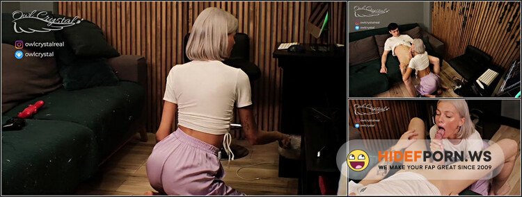 Quick Blowjob Before Stepmom Arrives - OwlCrystal [FullHD 1080p]