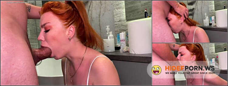 LuckyPlucky - ROYAL DEEPTHROAT! Cum TWICE In THROAT! [FullHD 1080p]