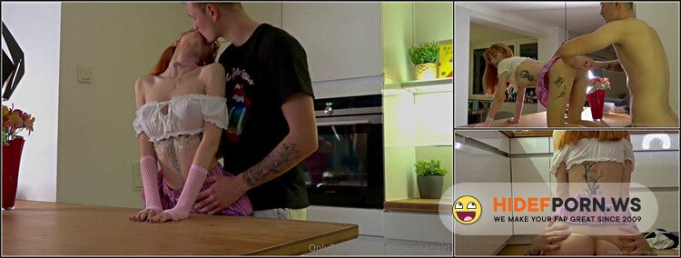 Onlyfans - Girlwbluetatts Nude Kitchen Sex Tape PPV Video Leaked [FullHD 1080p]