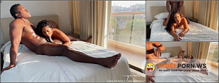 Big Ass Masseuse Makes His Patient Cum Twice -Amateur Couple- Nysdel [FullHD 1080p]