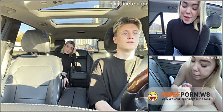 Paid For a Taxi With a Blowjob | In The Car | Outdoor [FullHD 1080p]