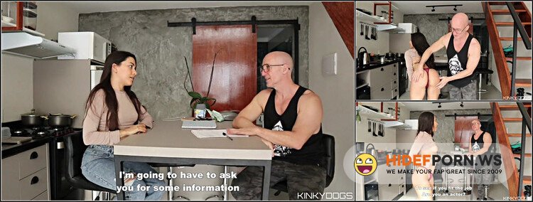 KinkyDogs - Perfect Ass Latina Wants To Get Started In Porn And Goes To Her First Casting [FullHD 1080p]