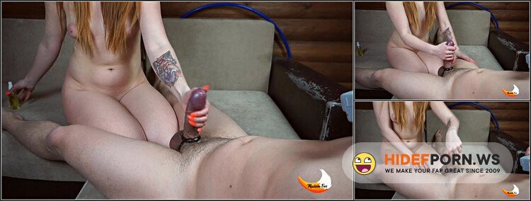 Madam Fox - I Massage His Big And Hard Cock. Who s Next? MadamFox Handjob [FullHD 1080p]