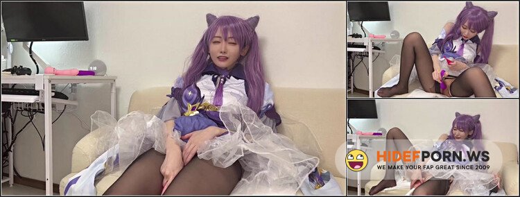 Keqing Of Genshin Impact Cosplay Masturbation With Fuck Machine [FullHD 1080p]